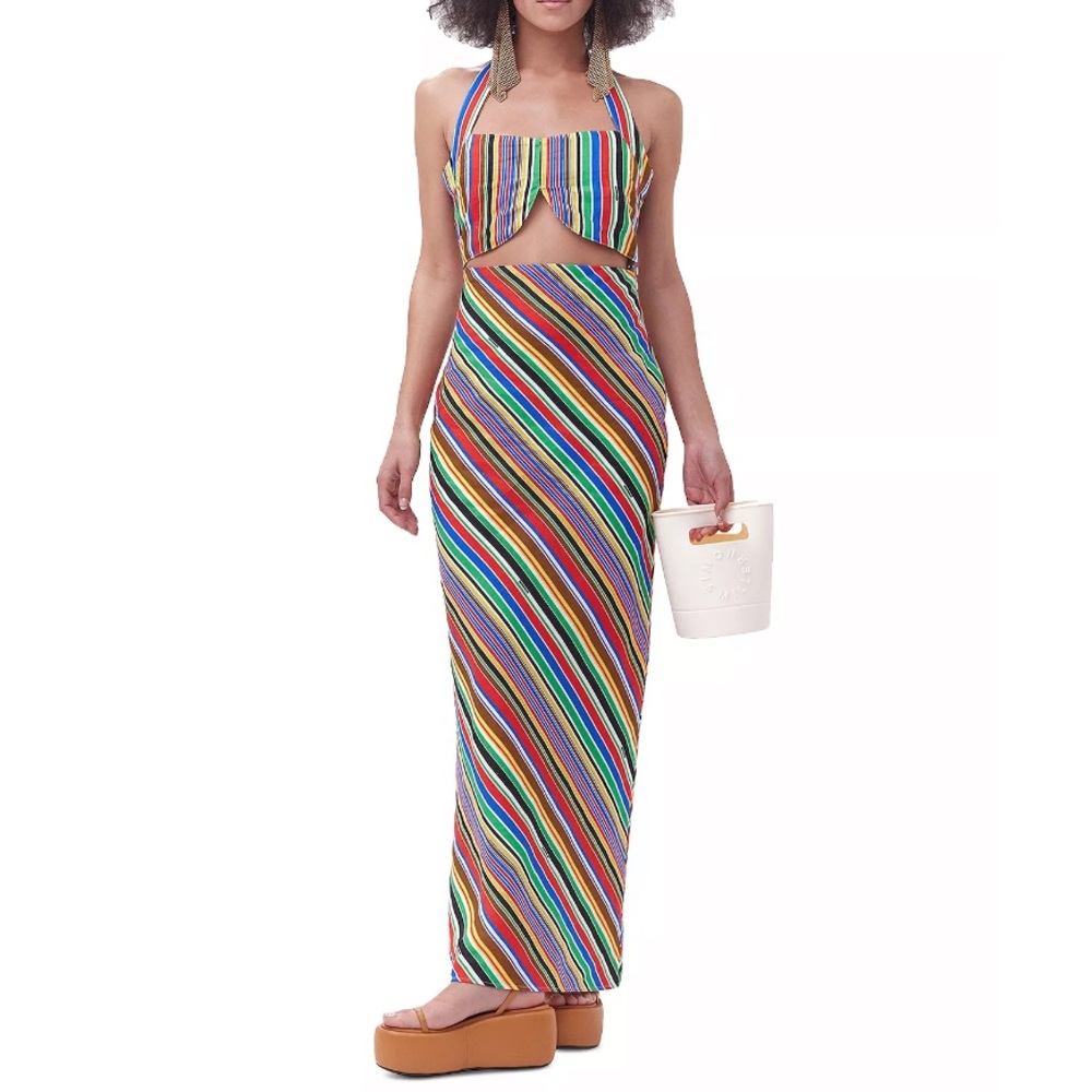 Simon Miller | NWT Piko Dress in Deco Stripe